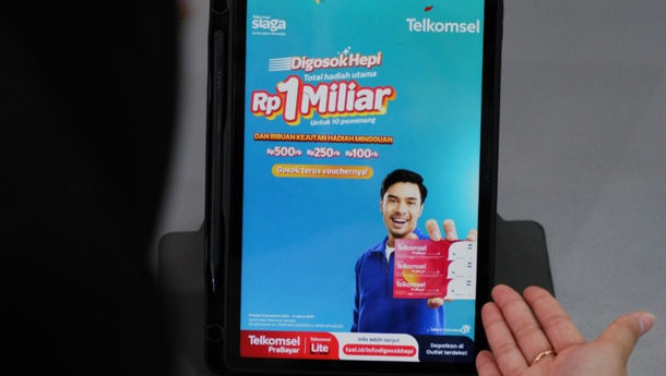 Telkomsel Hadirkan Program “Digosok Hepi” Berhadiah Total Rp 1 Miliar