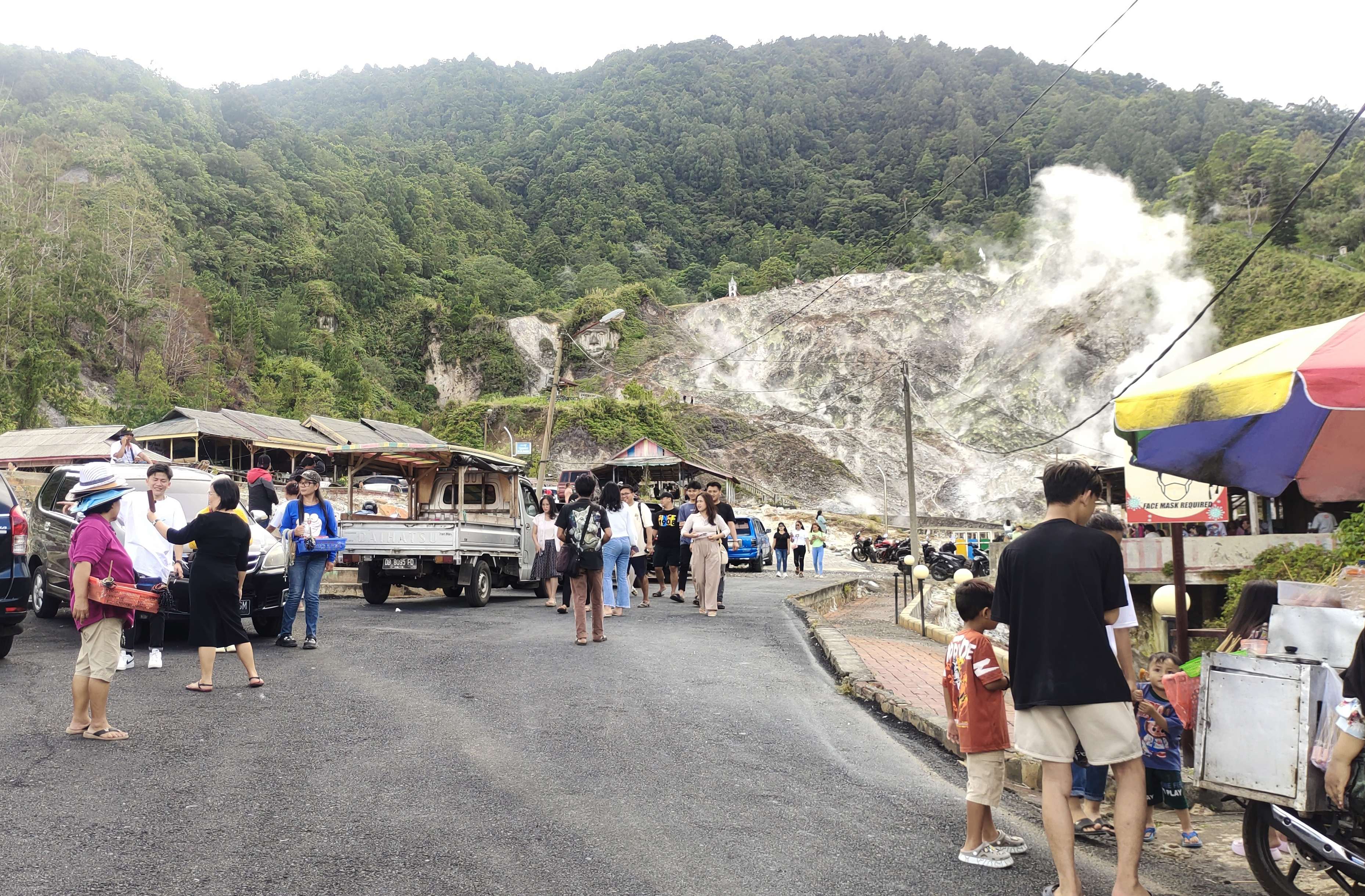 Tempat wisata Bukit Kasih Kanonang, Minahasa. (Foto:Mike)