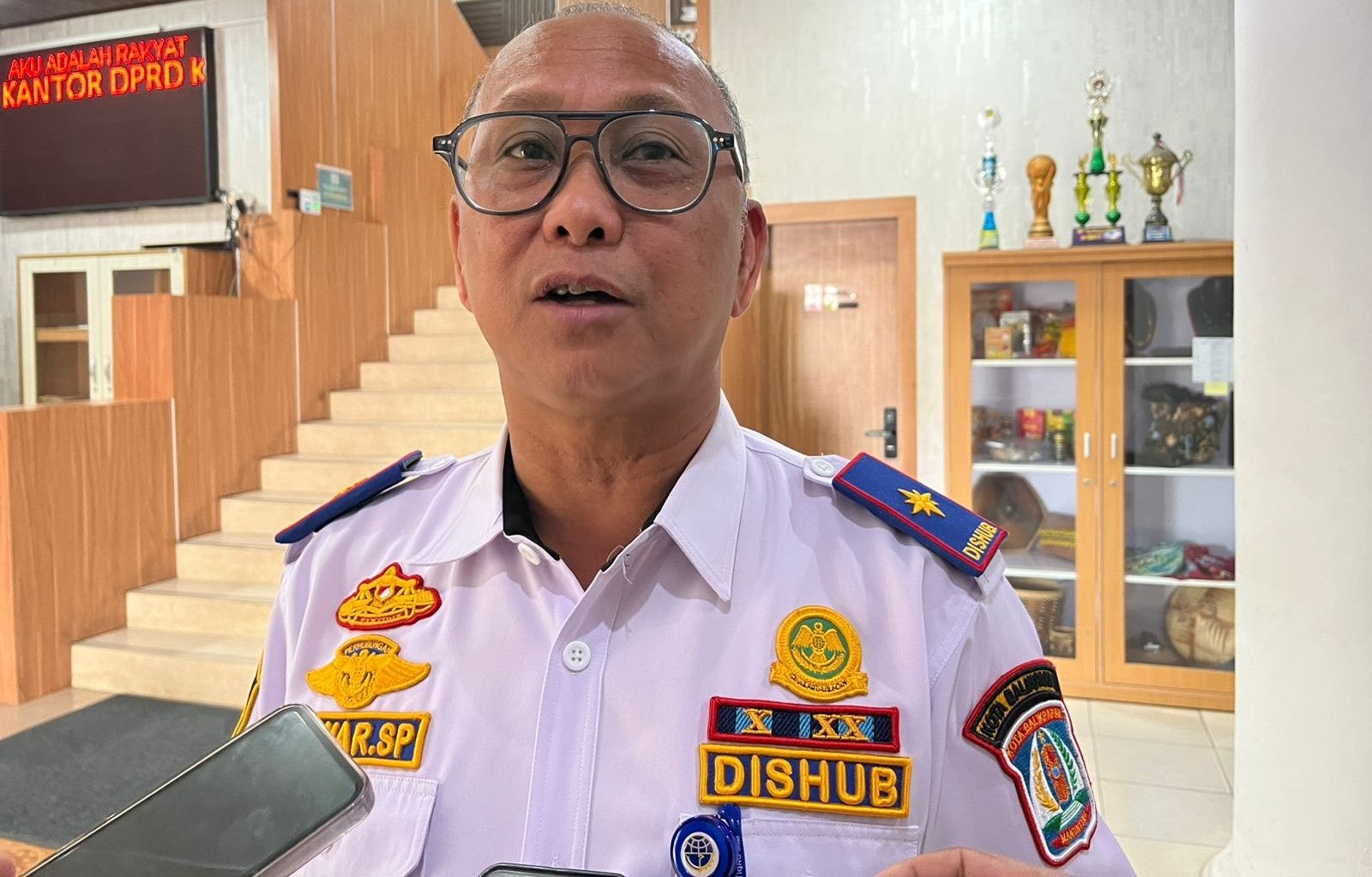 Kepala Dishub Balikpapan, Adward Skenda Putra 