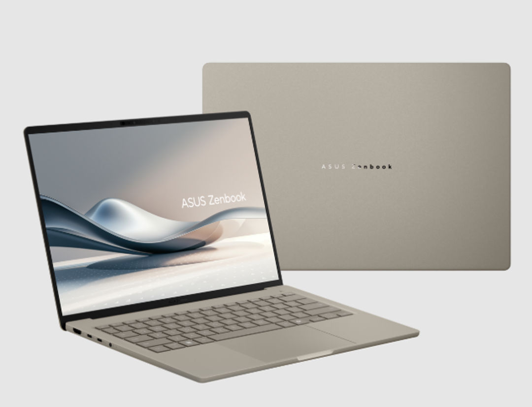 Ilustrasi Asus Zenbook A14.