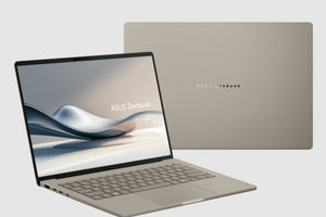 Ilustrasi Asus Zenbook A14.