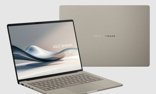 Ilustrasi Asus Zenbook A14.