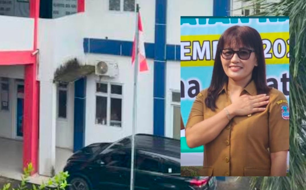 Puskesmas Minanga, Manado. Inzert Foto: Kepala Puskesmas Minanga, dokter Helena Hutauruk. (Foto:Istimewa)