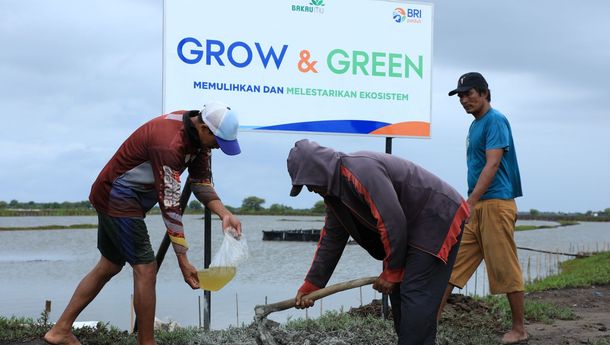 Pemulihan Lingkungan dan Pemberdayaan Ekonomi, Fokus Utama BRI Menanam - Grow & Green