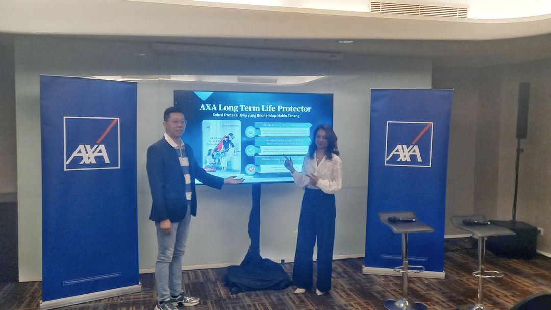 Peluncuran AXA Long Term Life Protector oleh AXA Financial di Jakarta, Kamis, 16 Januari 2025.