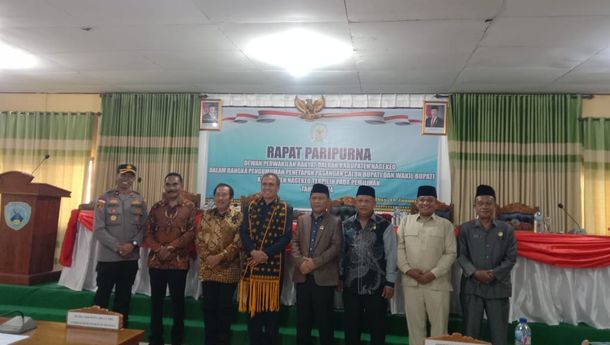 DPRD Nagekeo Gelar Rapat Paripurna Umumkan Penetapan Bupati Dan Wakil Bupati Terpilih