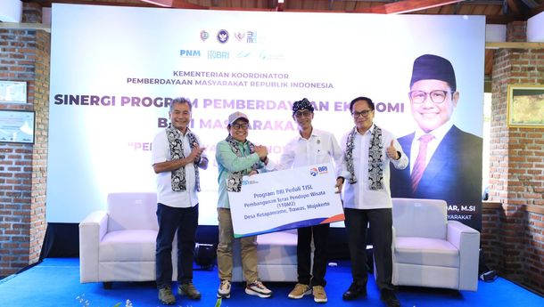 Dukungan BRI untuk Pembangunan Desa Raih Apresiasi Menko Pemberdayaan Masyarakat