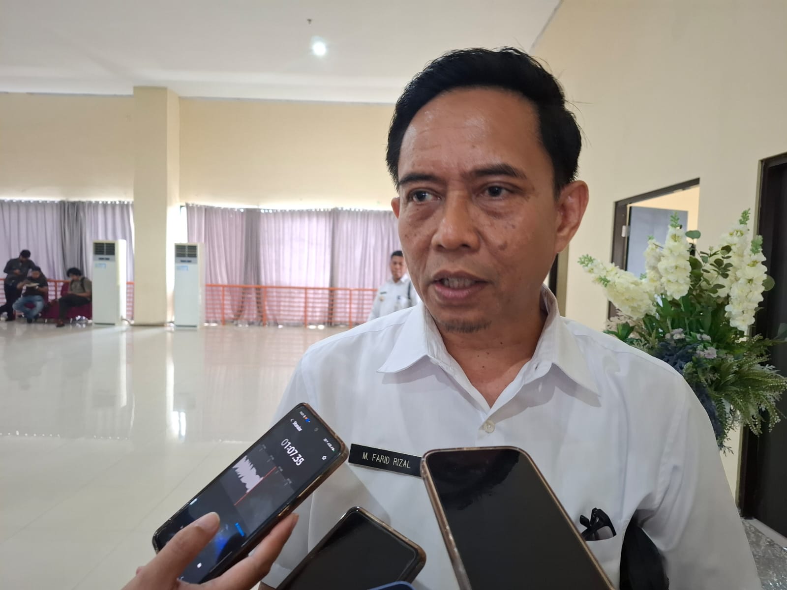 Pelaksana Tugas (Plt) Kepala Dinas Pertanahan dan Penataan Ruang (DPPR) Balikpapan, Muhammad Farid Rizal