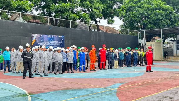 Gelar Apel K3, PLN Nusantara Power UP Bandar Lampung Prioritaskan Keselamatan