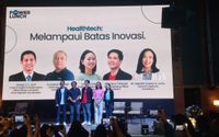 Acara GDP Venture Power Lunch: Healthtech: Melampaui Batas Inovasi di Jakarta, Rabu, 23 Januari 2025.