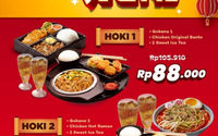 Promo makanan di Gokana.