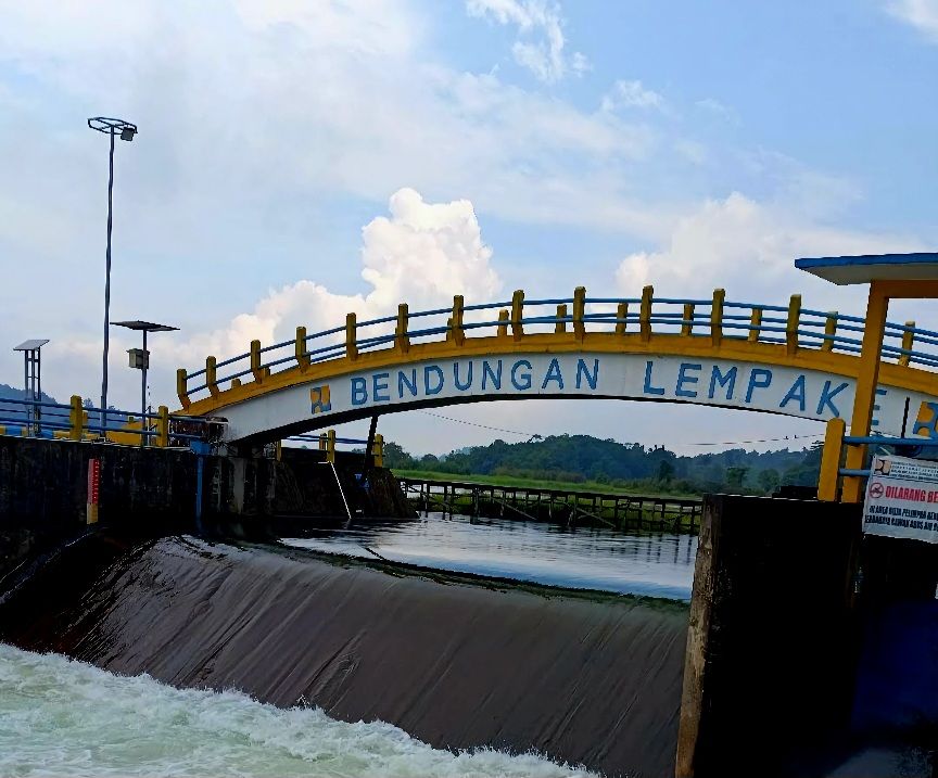 Ilustrasi Bendungan Lempake