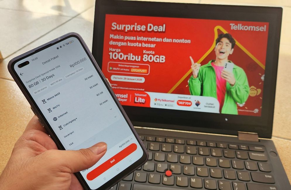 Rayakan Imlek Kuota Melimpah, Telkomsel Hadirkan Paket Eksklusif Surprise Deal