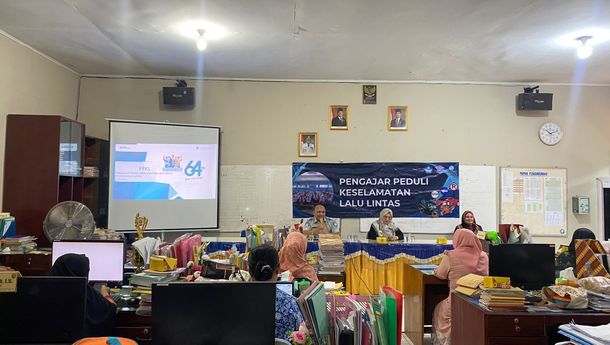 Jasa Raharja Gelar PPKL di SMAN 8 Bandar Lampung