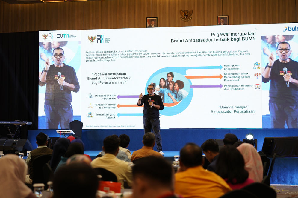 Kementerian BUMN Gelar Workshop AI dan Komunikasi, Perkuat Kompetensi Pegawai BUMN Hadapi Era Digital