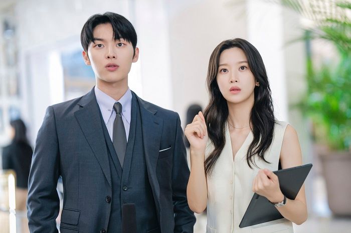 Choi Hyun Wook dan Moon Ga Young dalam drama korea terbaru My Dearest Nemesis.