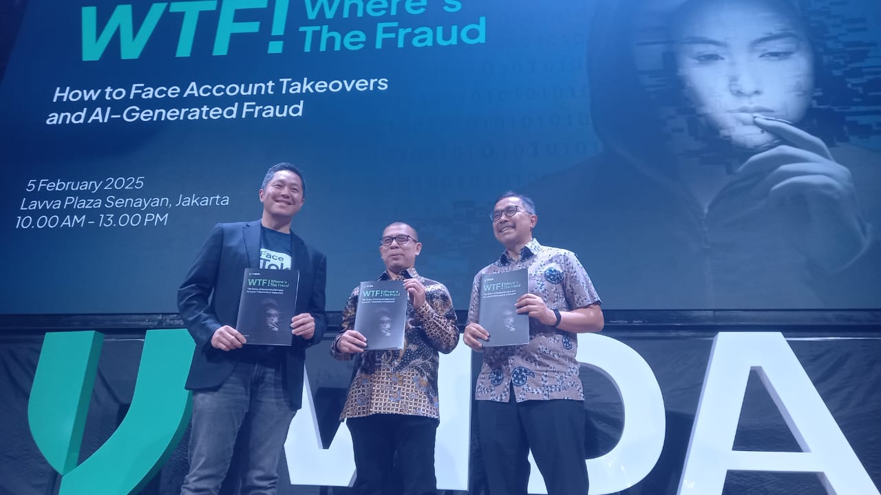 Acara peluncuran VIDA Authentication Suite di Jakarta, Rabu, 5 Februari 2025. 