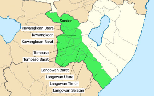 Langowan wilayah yang siap dimekarkan dari Kabupaten Minahasa. (Foto:Istimewa)