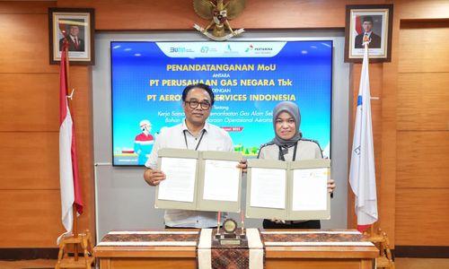 Perkuat Komitmen Transisi Energi, PGN dan Aerotrans Perluas Penggunaan BBG untuk Transportasi Ramah Lingkungan