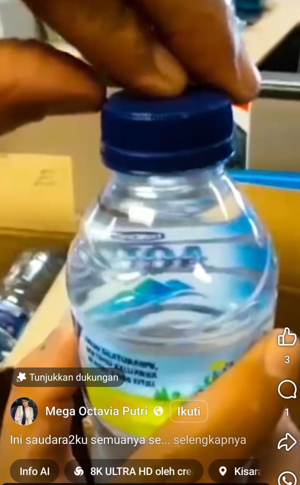 Hoaks: Produk Air Minum Berformalin, Simak Penelusuran Faktanya