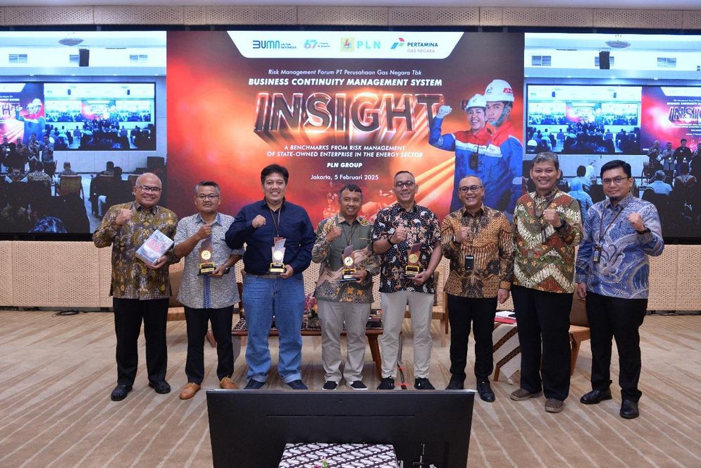 Mitigasi Risiko Industri, PGN Perkuat Ketahanan Energi dengan Terapkan BCMS