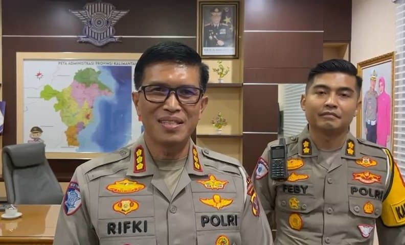 Kepala Direktur Lalu-Lintas Polda Kaltim, Kombes Pol Rifki