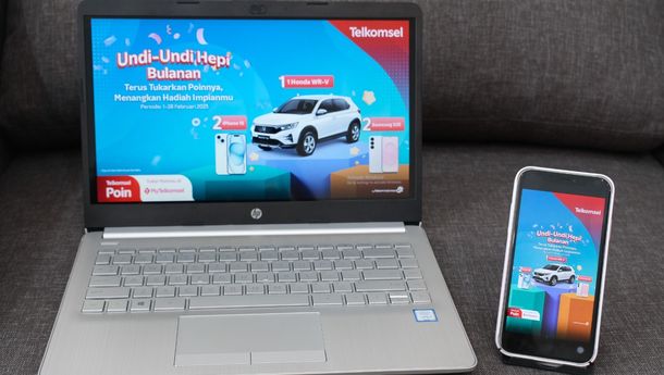  Telkomsel Poin Hadirkan Undi Undi Hepi Februari, Pelanggan Kesempatan Menangkan Honda WR-V