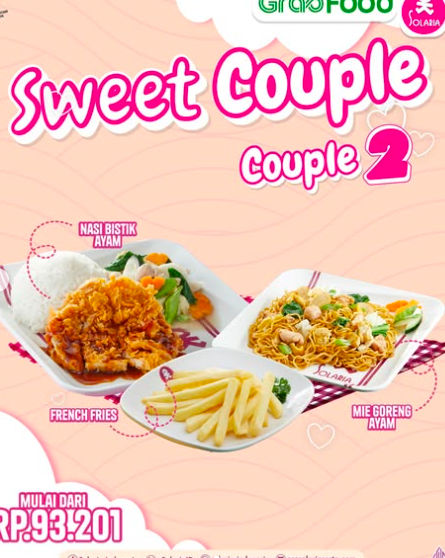 Promo makanan di Solaria spesial Valentine.