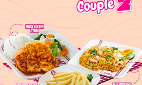 Promo makanan di Solaria spesial Valentine.