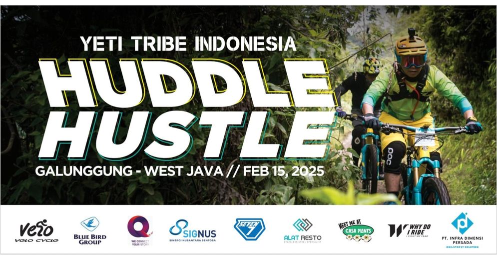 Komunitas Yeti Tribe Indonesia Ramaikan Galunggung Bike Park Gelar Acara Bertajuk ‘Huddle Hustle’