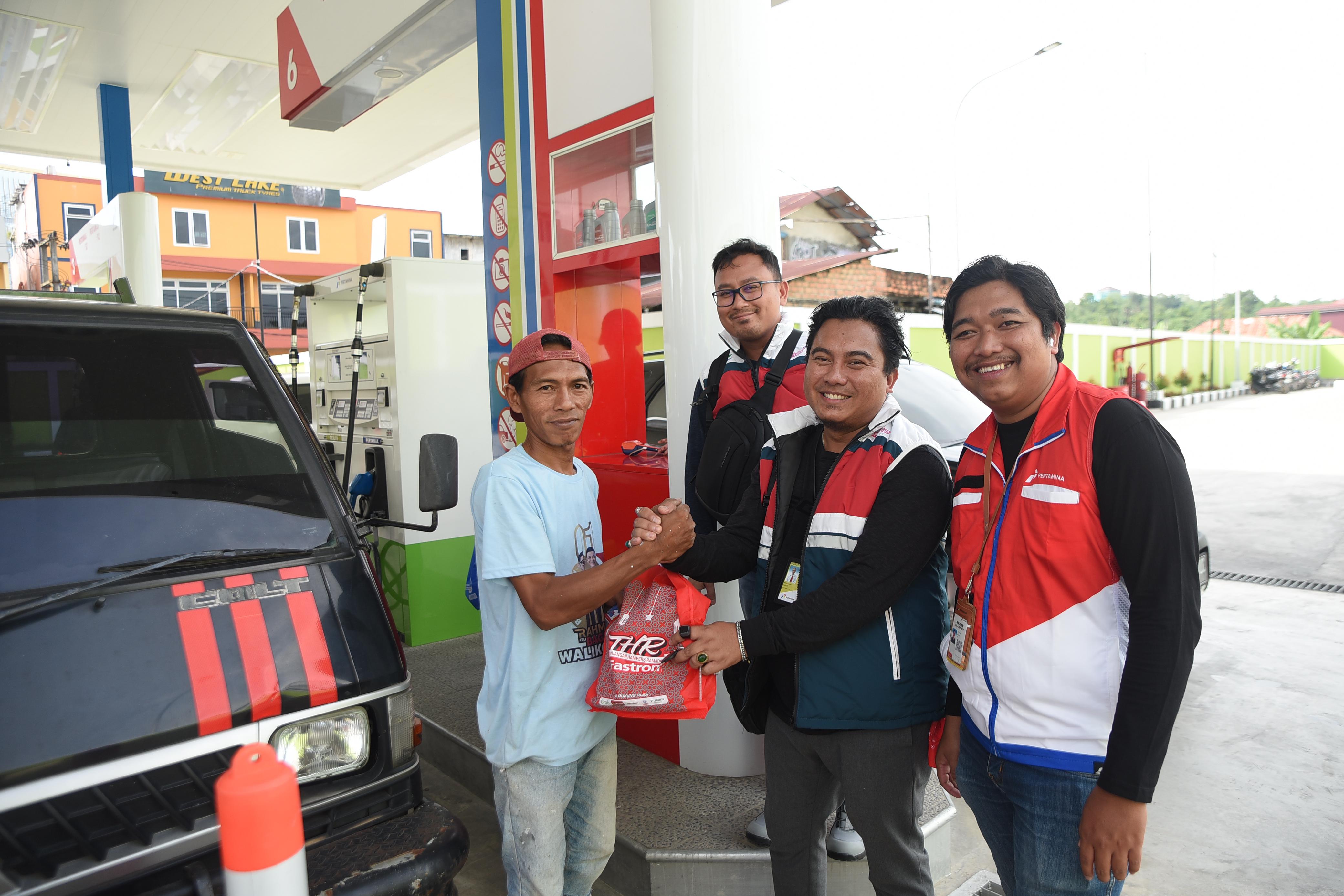 Pertamina Patra Niaga Kalimantan Safety Campaign di SPBU Balikpapan 