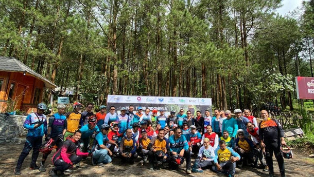 Intip Keseruan Perjalanan Gobar Yeti Tribe Indonesia di Lintasan Galunggung  