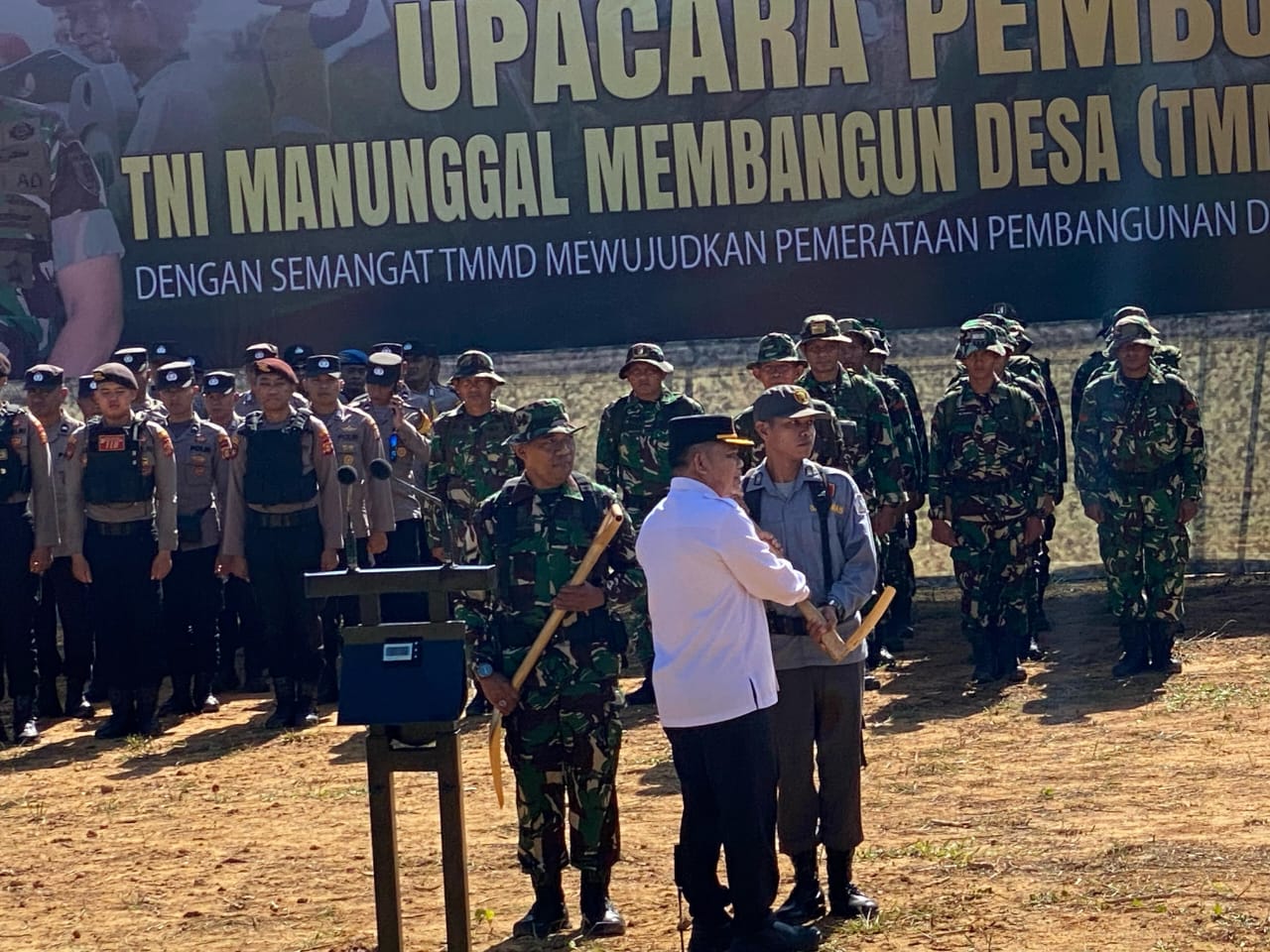 Percepat Pembangunan Infrastruktur, TMMD 123 Mulai Dilaksanakan