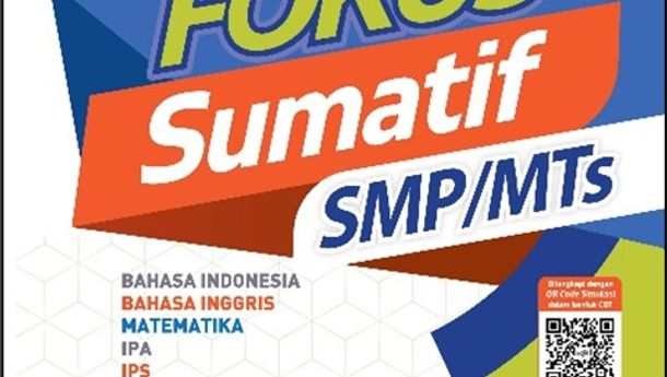 Buku Erlangga Fokus Sumatif SMP/MTs,  Persiapan Lengkap Hadapi Ujian Akhir