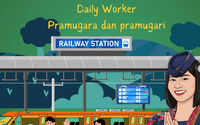 Lowongan pekerjaan pramugara dan pramugari KAI.