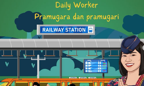 Lowongan pekerjaan pramugara dan pramugari KAI.