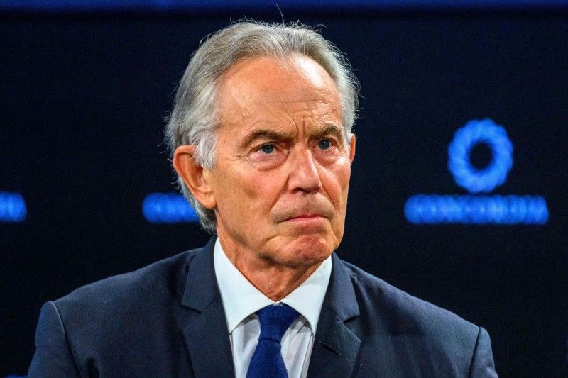 Mantan PM Inggris Tony Blair.