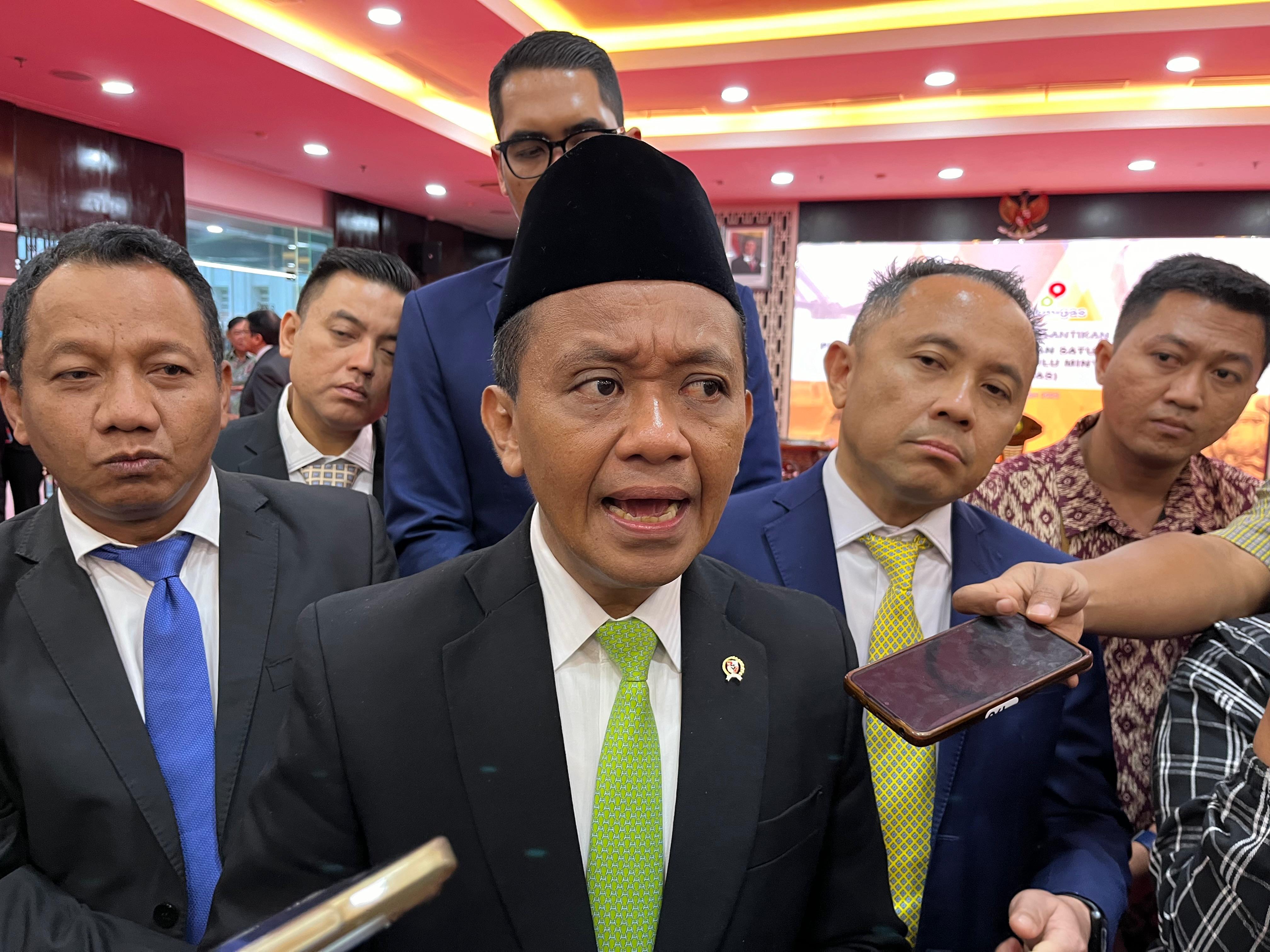 Menteri Energi dan Sumber Daya Mineral (ESDM) Bahlil Lahadalia