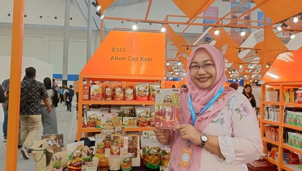 BRI UMKM EXPO(RT) Bantu Abon Cap Koki Masuk Pasar Dunia