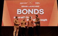 Acara Grand Launching Bonds: Mirae Asset x DBS Online Retail Bonds di Jakarta, Kamis, 27 Februari 2025.