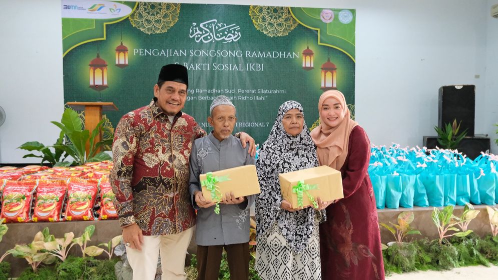 Tarhib Ramadan, PTPN I Regional Bersama IKBI Bagikan 400 Paket Sembako