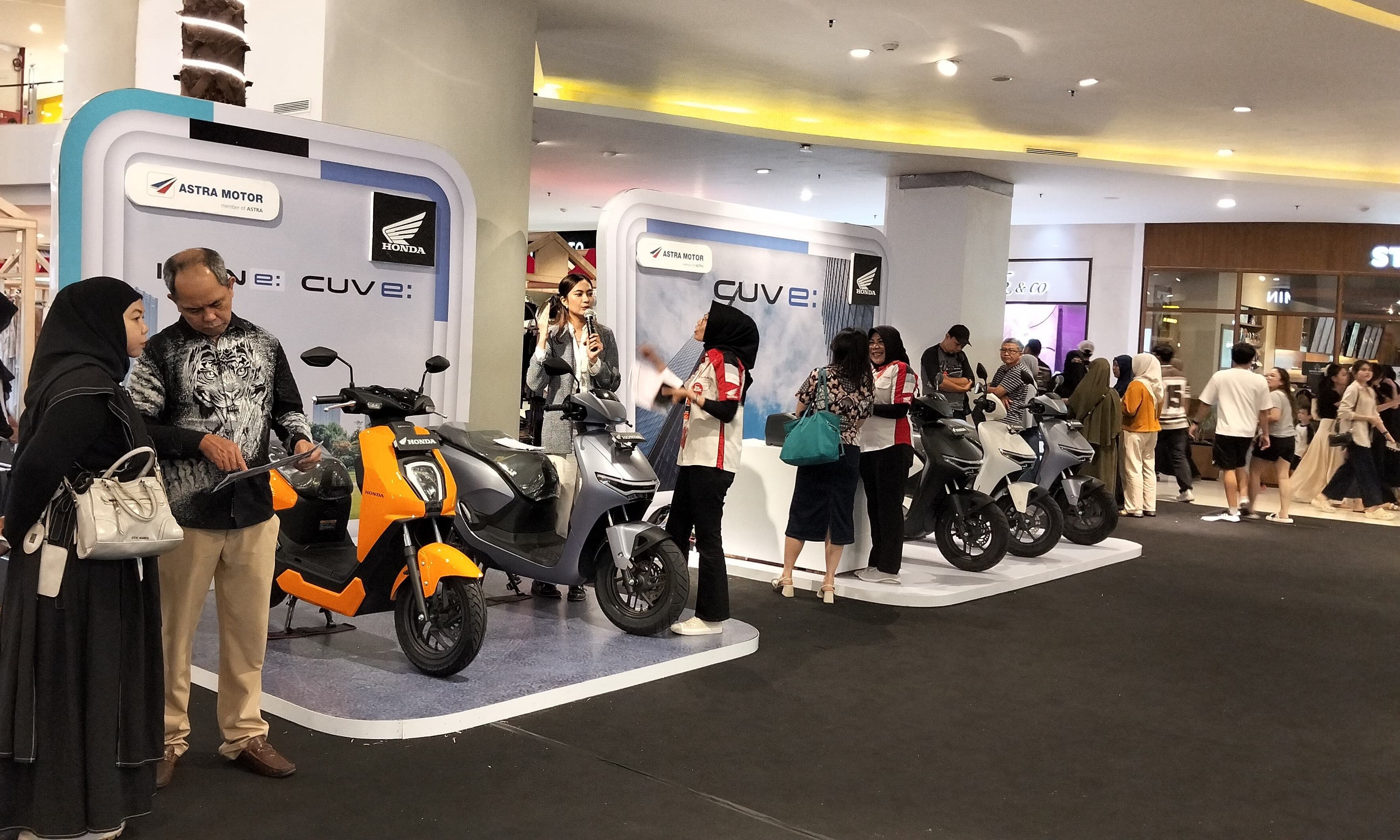 Astra Motor Kaltim 1 Perkenalkan Honda ICON e: dan CUV e: di Balikpapan