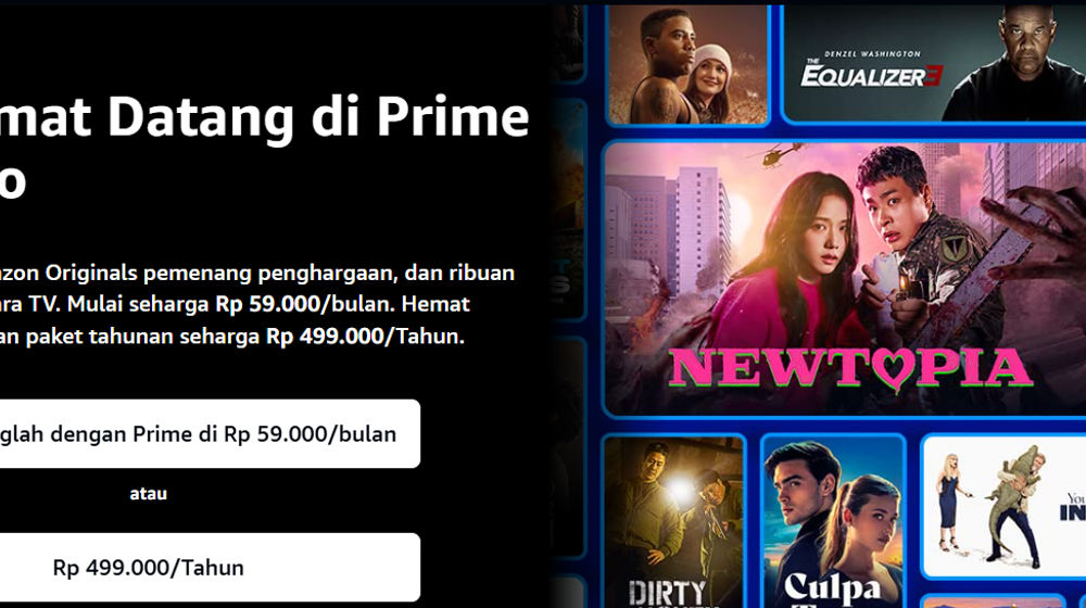 Nonton film di Prime Video.