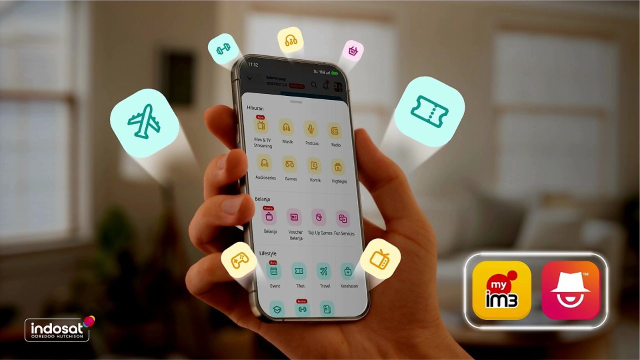 Digital Hub dari Indosat siap memenuhi kebutuhan digital masa kini pelanggannya