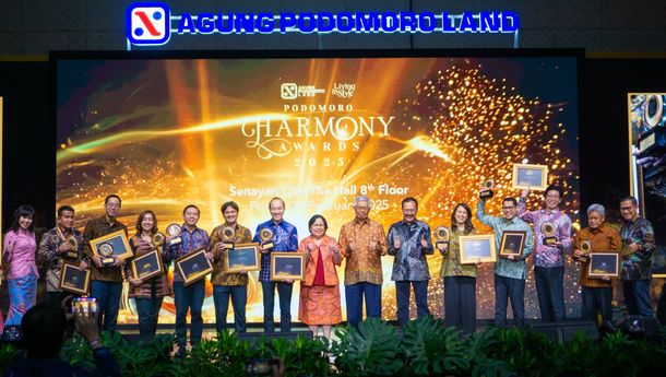 Agung Podomoro Dorong Inovasi Properti dengan Sinergi Bersama Perbankan dan Agent di Podomoro Harmony Award 2025