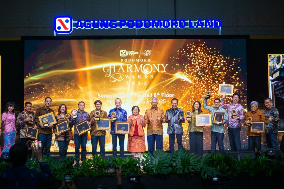 Agung Podomoro Dorong Inovasi Properti dengan Sinergi Bersama Perbankan dan Agent di Podomoro Harmony Award 2025