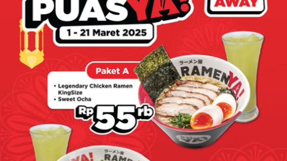 Promo makanan spesial Ramadan di RamenYA!