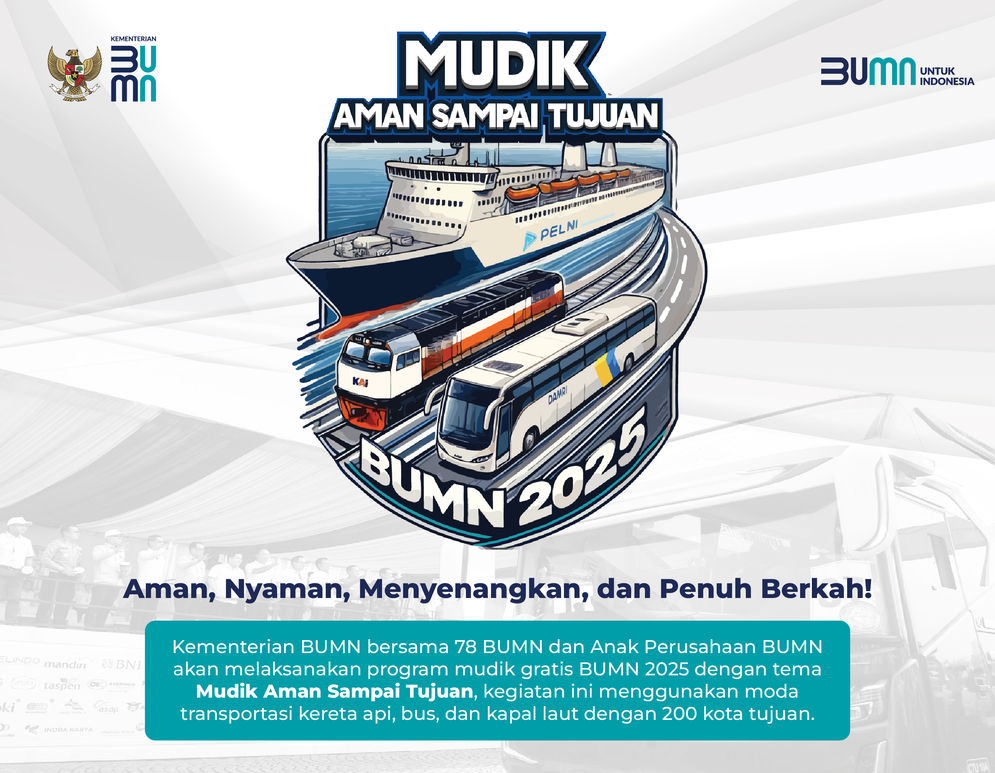 Resmi Dibuka! Ini Cara Mudik Gratis Lebaran 2025 