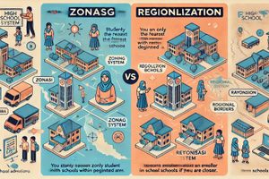 DALL·E 2025-03-05 07.24.41 - An infographic illustrating the difference between the zoning (zonasi) and regionalization (rayonisasi) systems for high school admissions in Indonesi.jpg