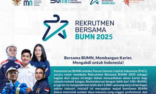 Rekrutmen Bersama BUMN 2025 Dibuka